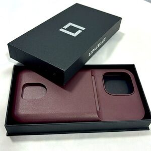 NIB Royal Burgundy, apogee case for iPhone 14 Pro Max​​​​​​​​​​